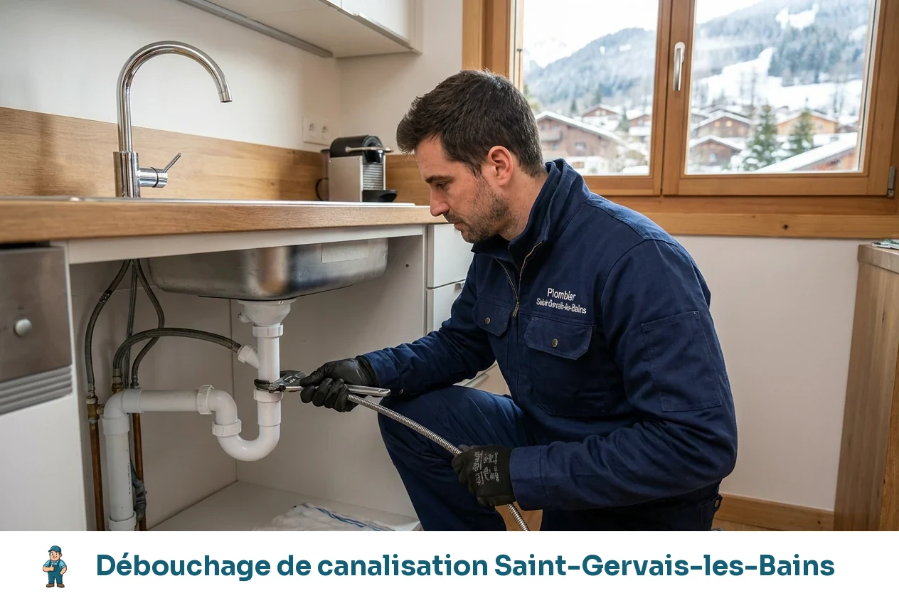 Débouchage de canalisation à Saint-Gervais-les-Bains