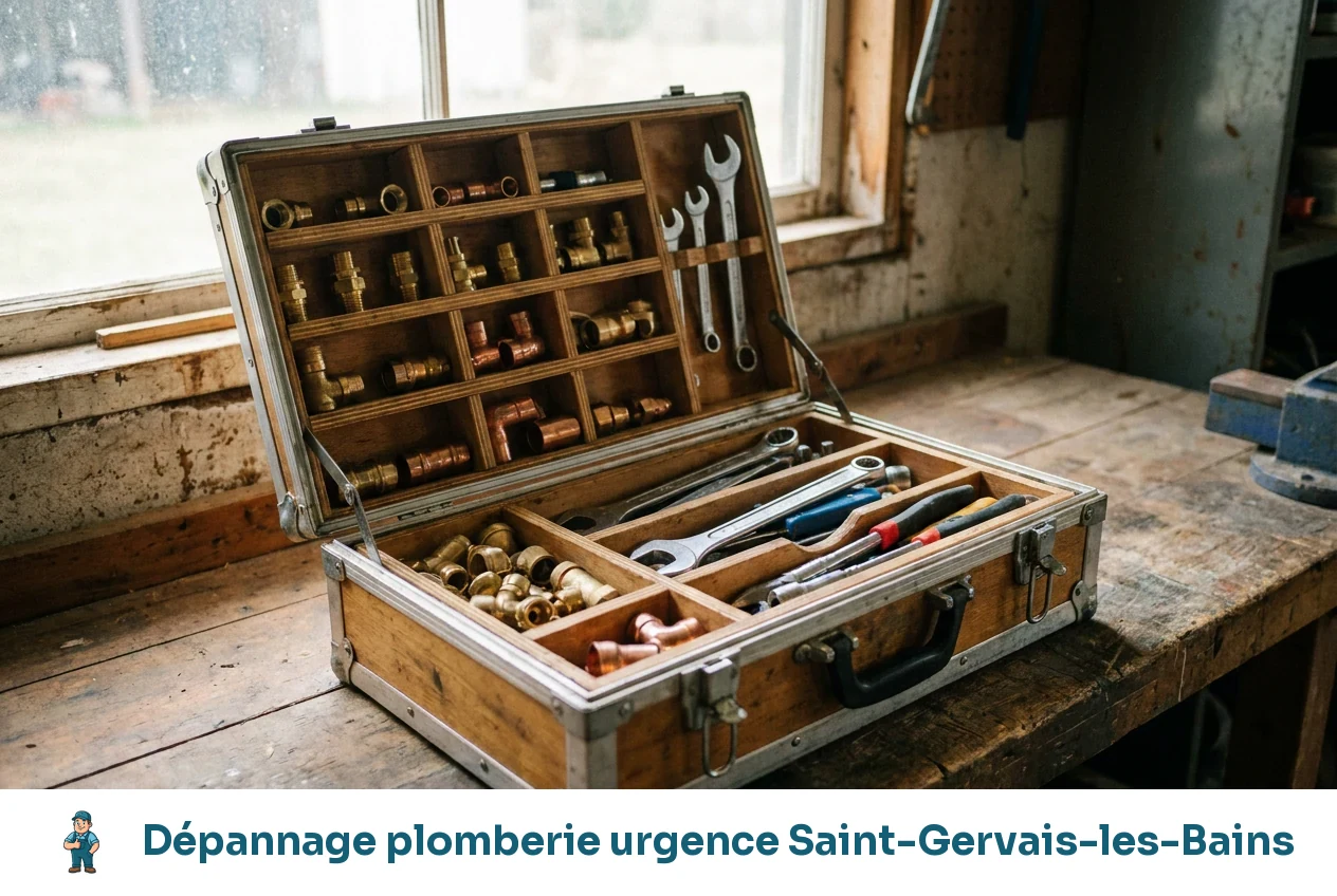 Dépannage plomberie urgence à Saint-Gervais-les-Bains