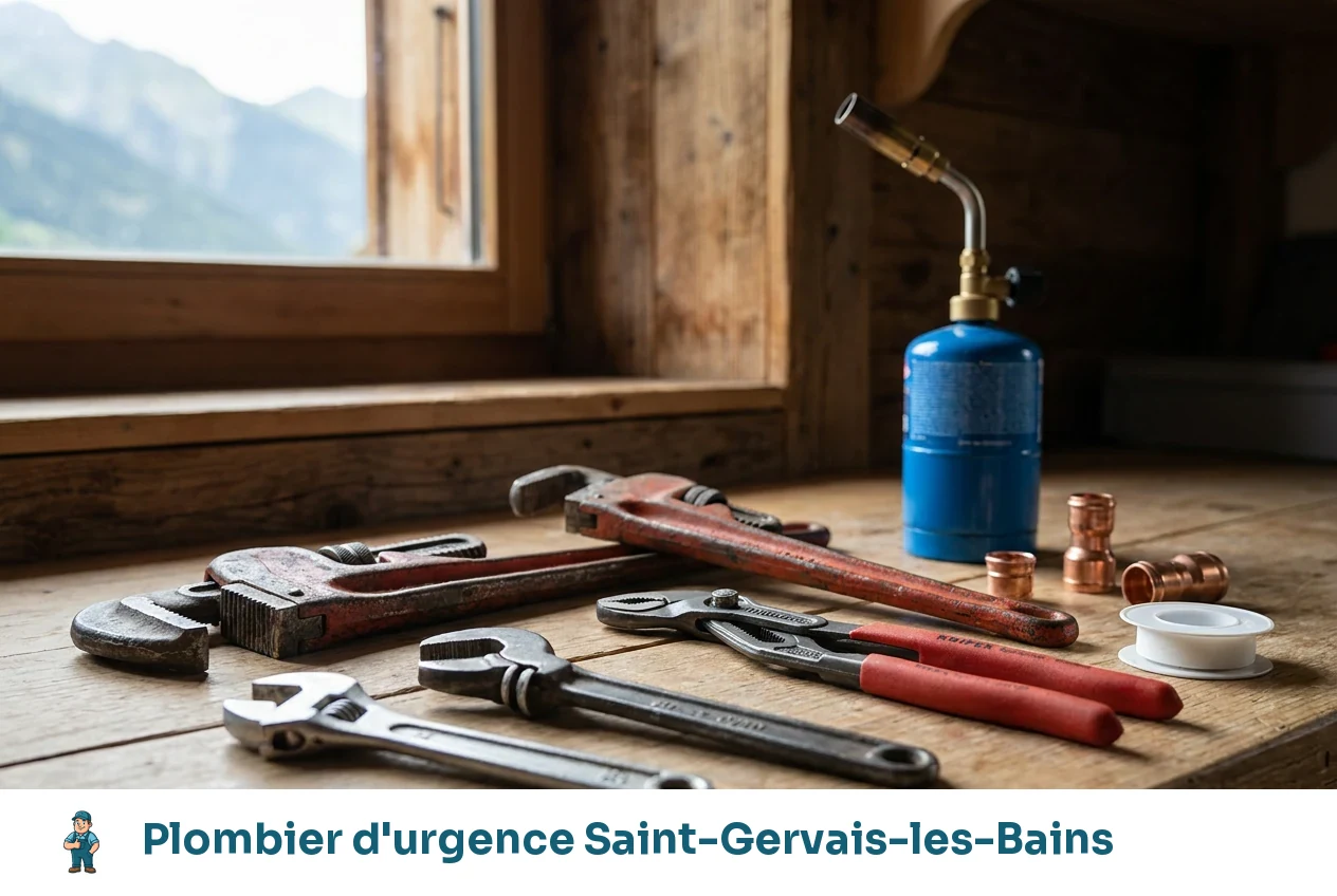 Plombier d'urgence à Saint-Gervais-les-Bains