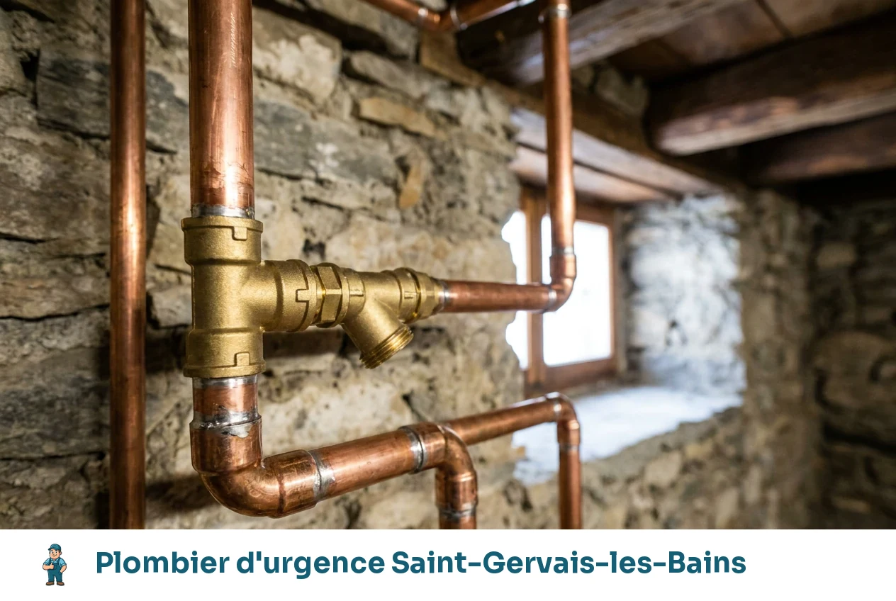Plombier d'urgence à Saint-Gervais-les-Bains