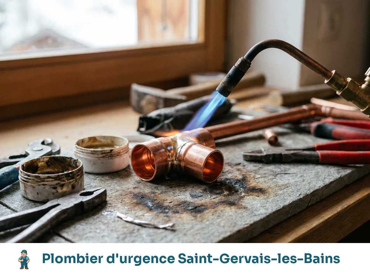 Plombier d'urgence à Saint-Gervais-les-Bains