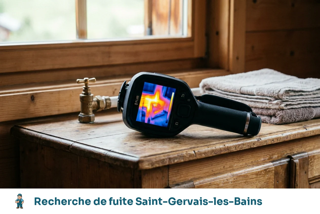 Recherche de fuite à Saint-Gervais-les-Bains
