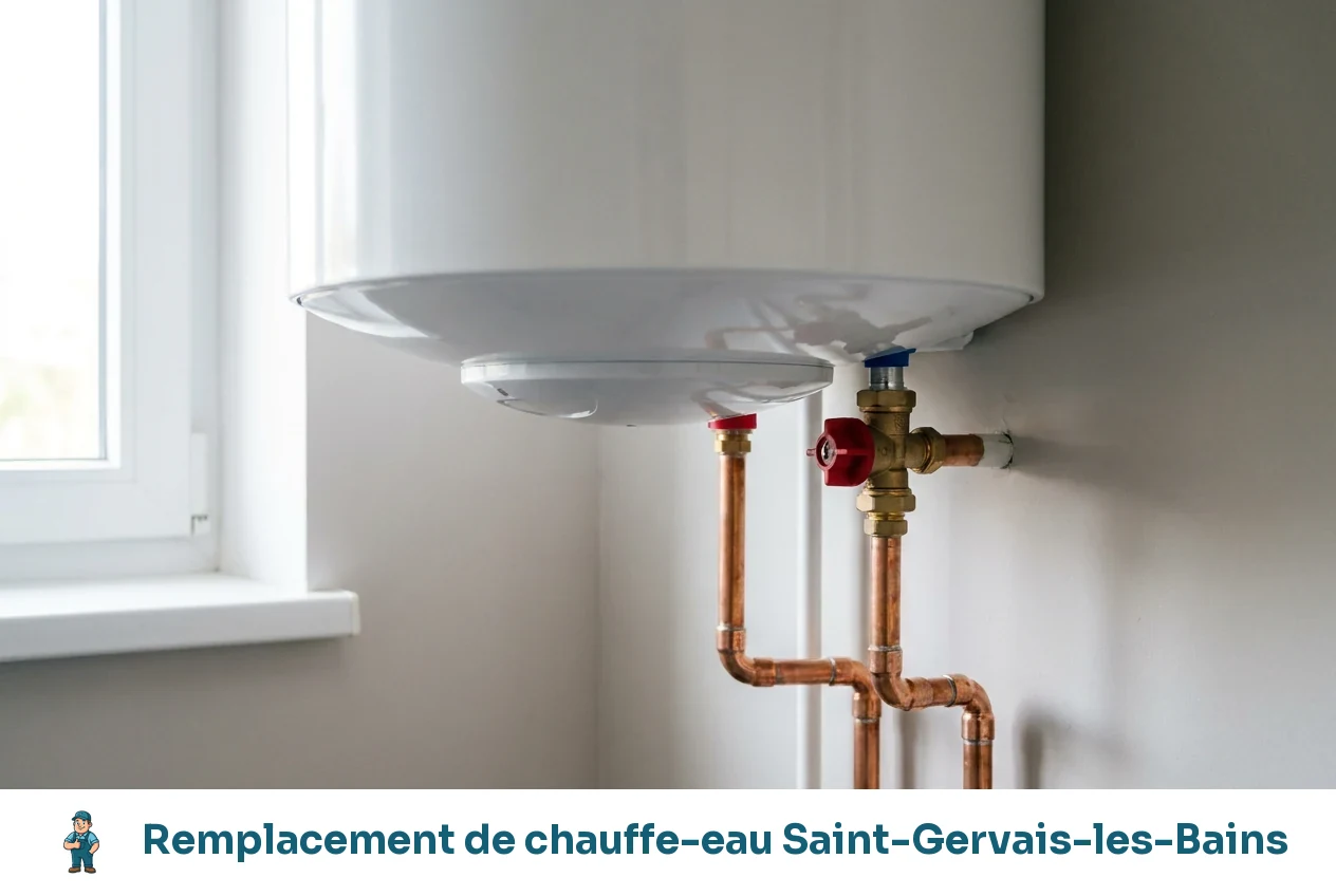 Remplacement de chauffe-eau à Saint-Gervais-les-Bains