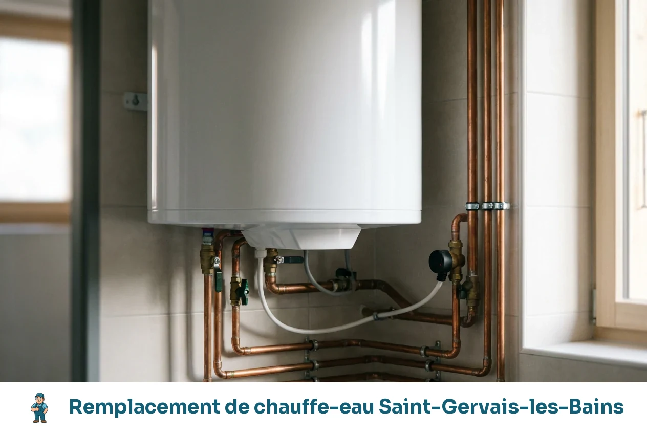 Remplacement de chauffe-eau à Saint-Gervais-les-Bains