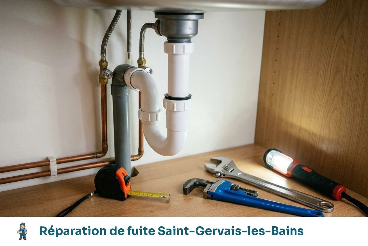Réparation de fuite à Saint-Gervais-les-Bains