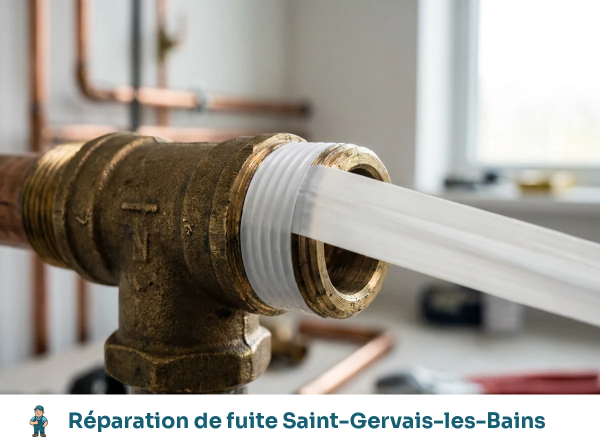 Réparation de fuite à Saint-Gervais-les-Bains
