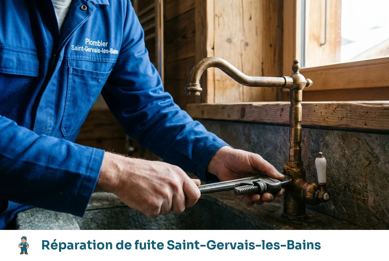 Réparation de fuite à Saint-Gervais-les-Bains